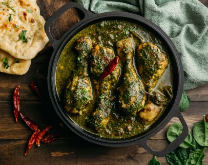 Chicken Tikka Saag