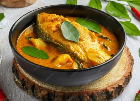 Fish Vindaloo ( Mahi Mahi, Salmon )