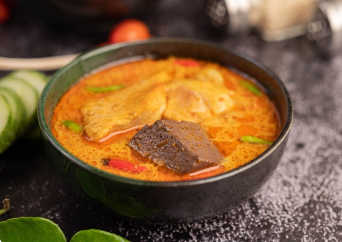 Alleppey Fish Curry ( Mahi Mahi, Salmon )