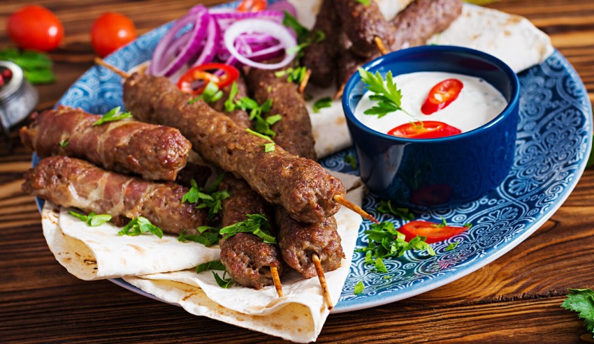Lamb kebab