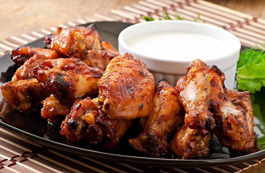 Tandoori Chicken Wings (7 piece)