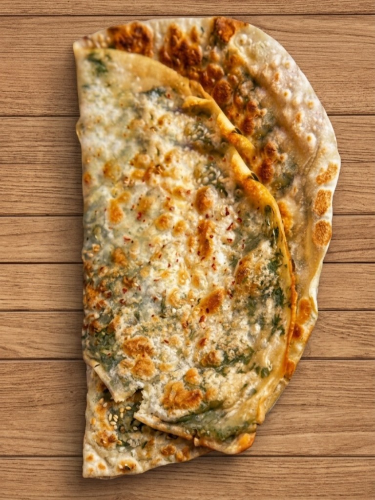 Chicken tikka naan